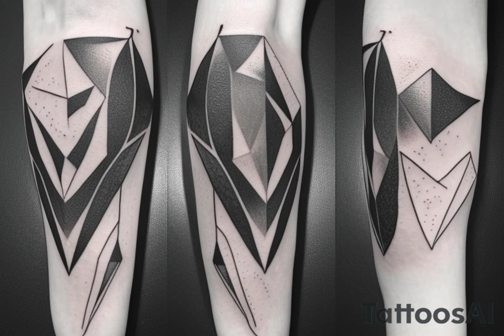 Milky way and sky on female ribs thin contour tattoo idea