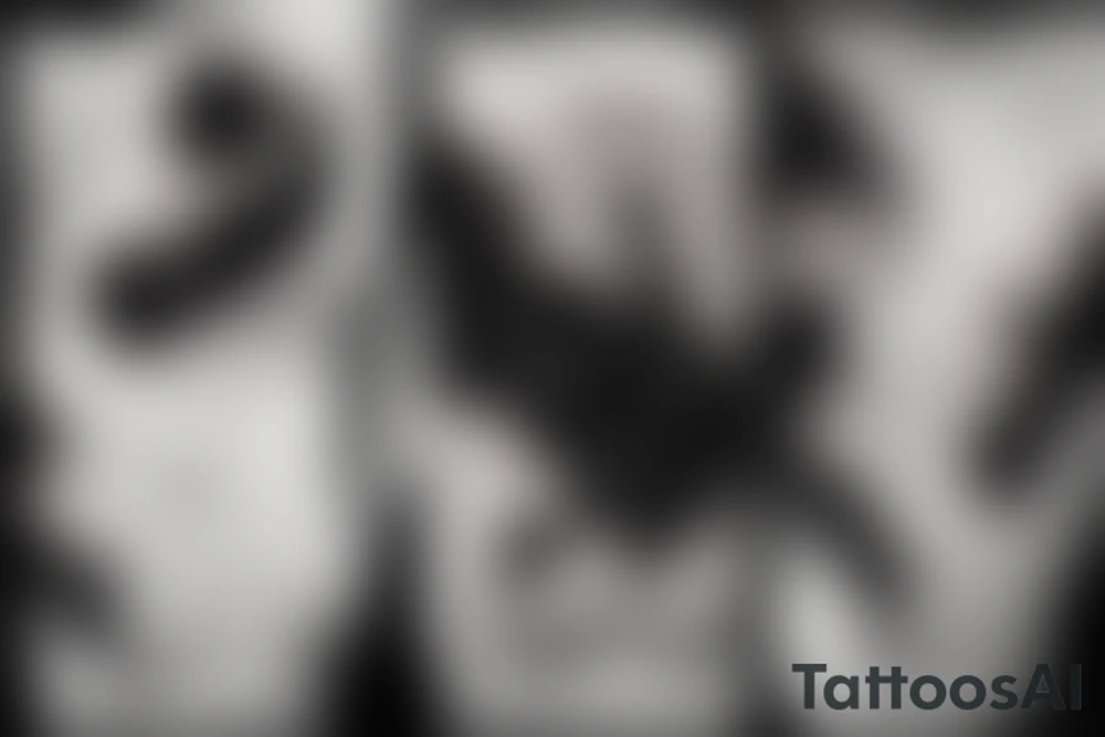 Milky way and sky on female ribs thin contour tattoo idea
