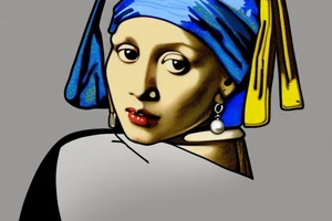 Johannes Vermeer Girl with a Pearl Earring tattoo idea