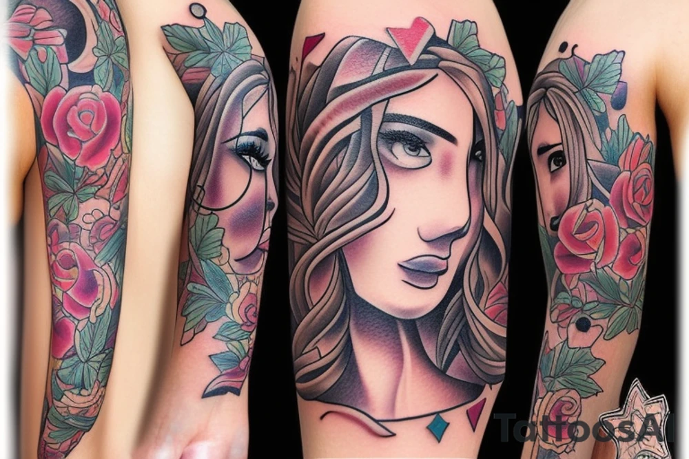 Girly tattoo idea
