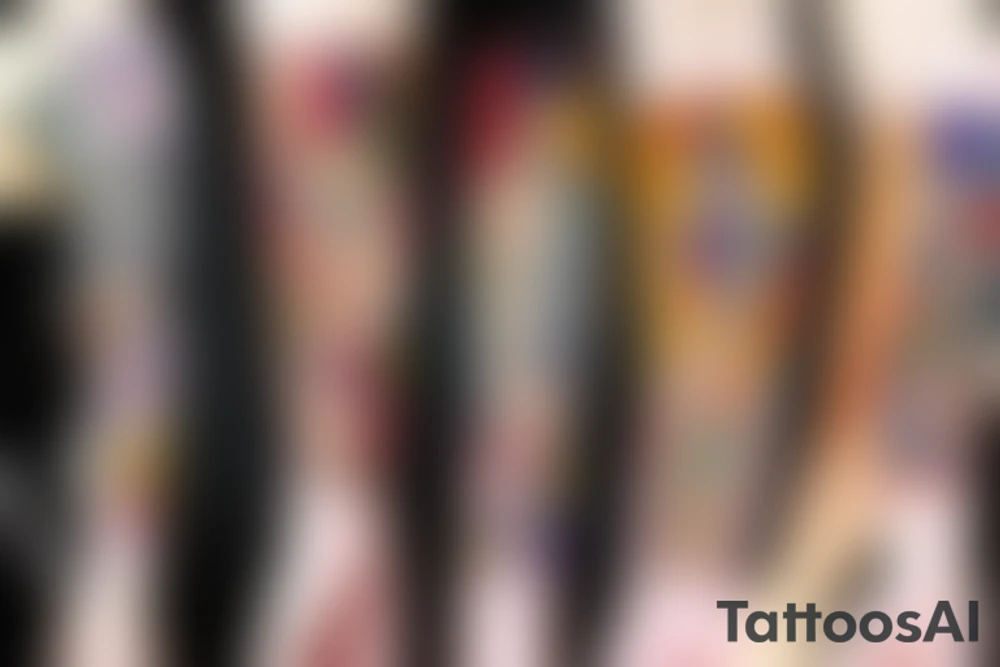 Watercolour lovers by gustav klimt tattoo idea