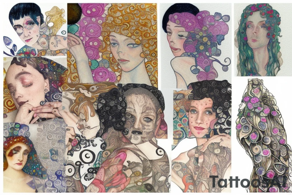 Watercolor in Libby and Michael tattoo idea