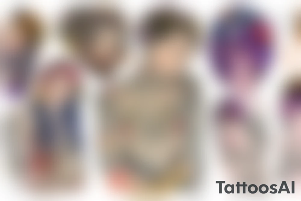 Watercolor in Libby and Michael tattoo idea