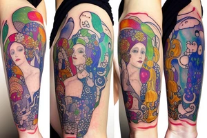 Watercolor in Libby and Michael tattoo idea