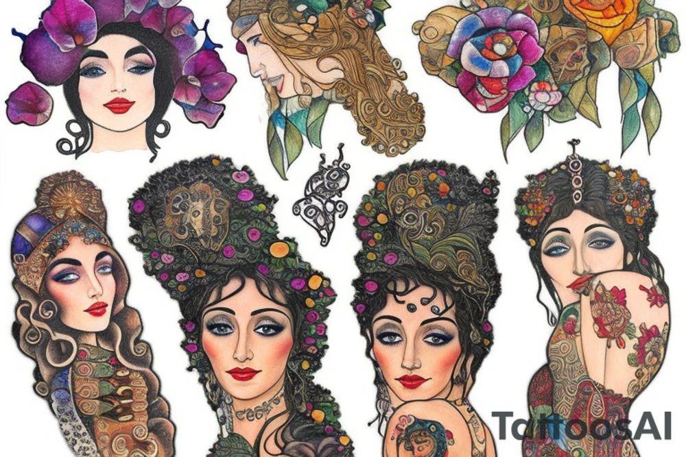Gypsy tattoo idea