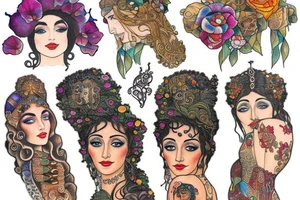 Gypsy tattoo idea