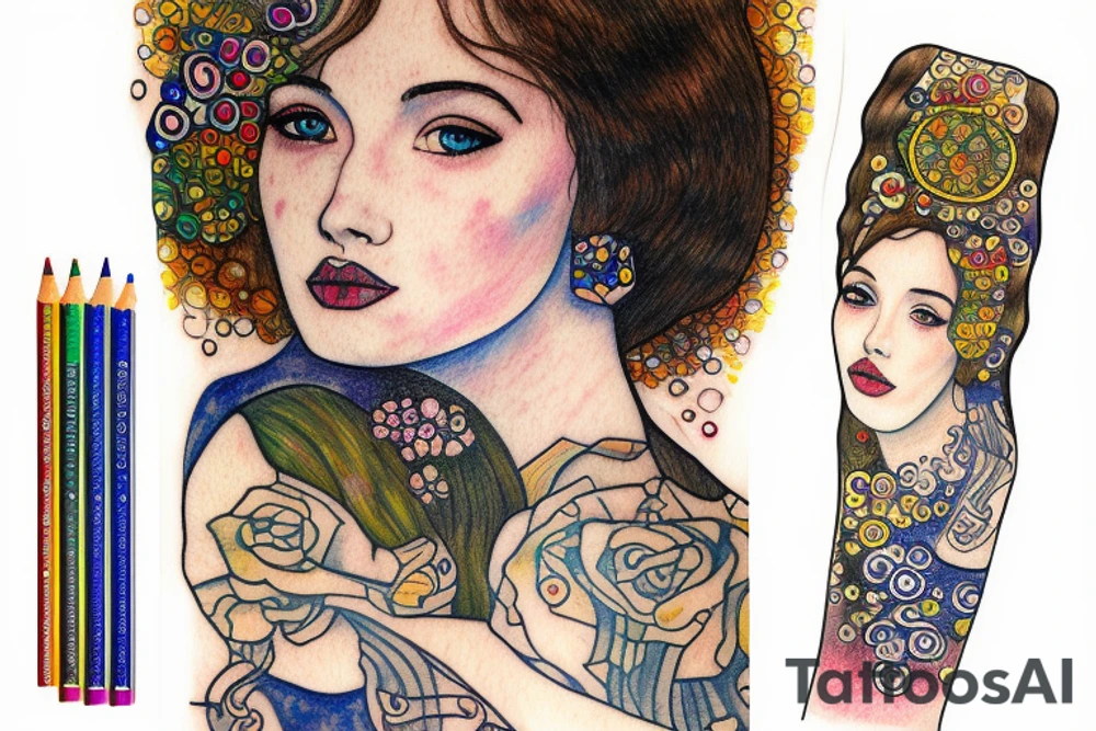 Crayon tattoo idea