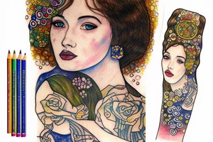 Crayon tattoo idea
