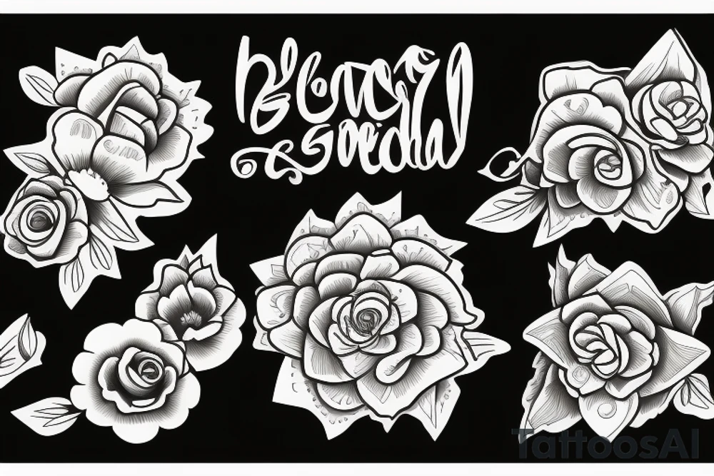 BUDA CON FLORES tattoo idea