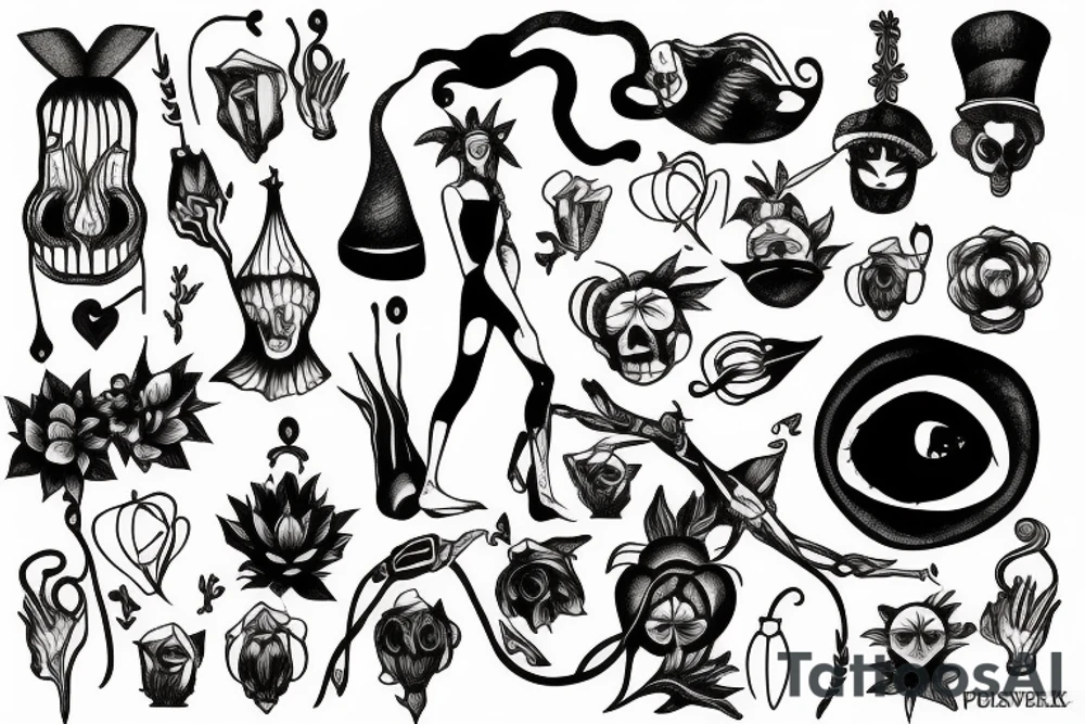 Absurdist tattoo idea
