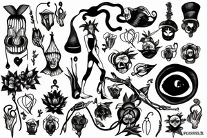 Absurdist tattoo idea