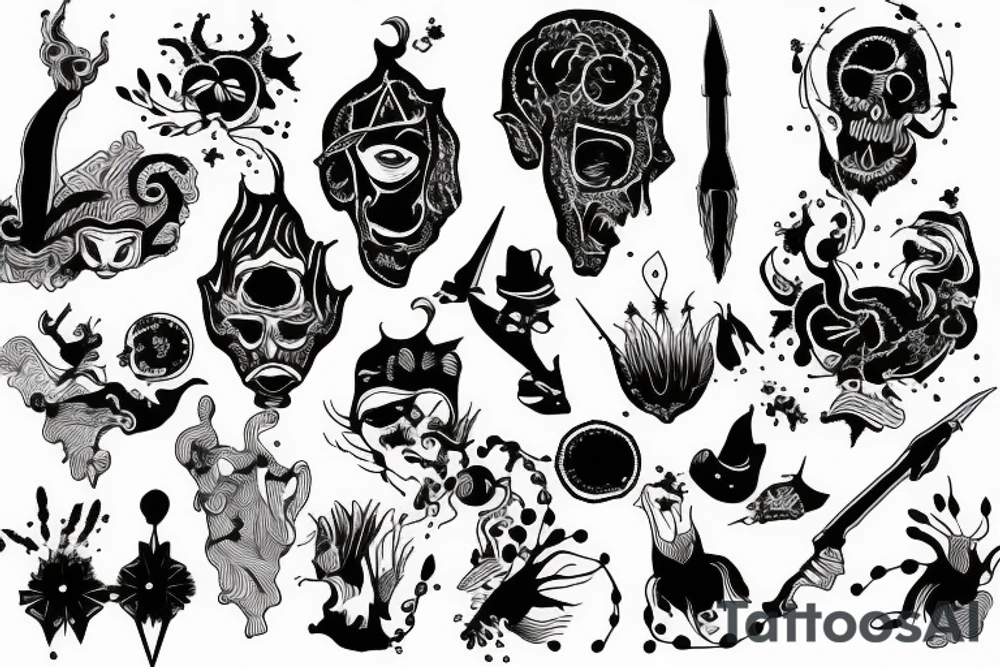 Absurdist tattoo idea