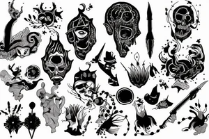 Absurdist tattoo idea