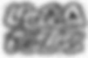 white background with the outline of a birch tree and the catchphrase "The bark side" written in a bold font in the center of the design. tattoo idea