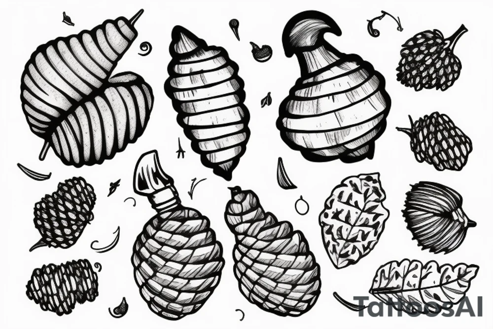 acorn tattoo idea