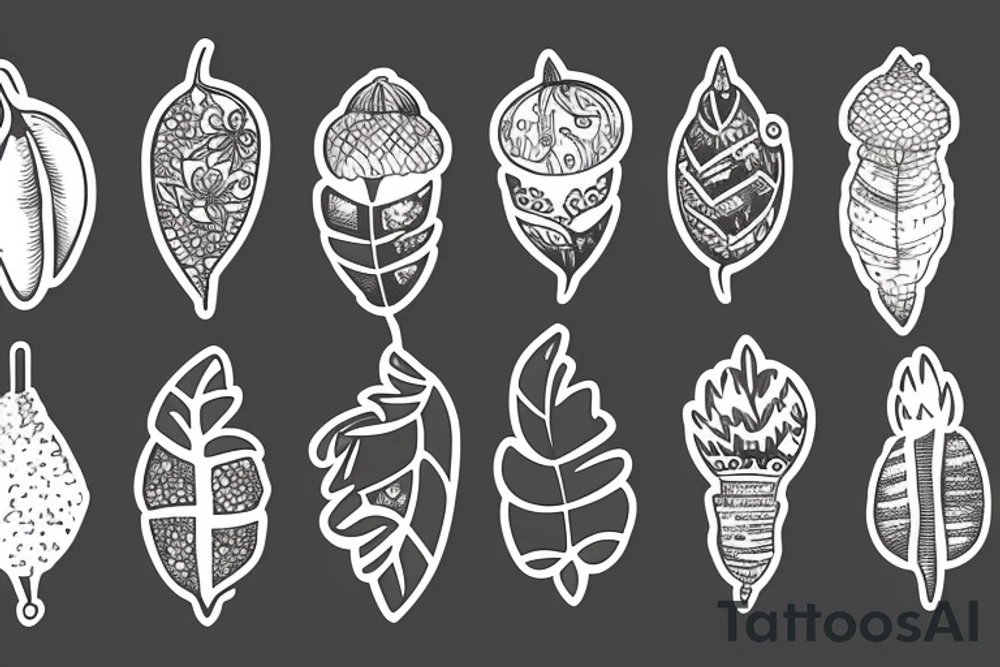 acorn tattoo idea