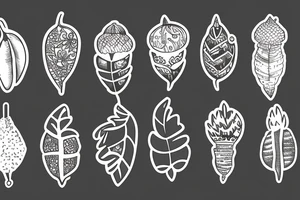 acorn tattoo idea