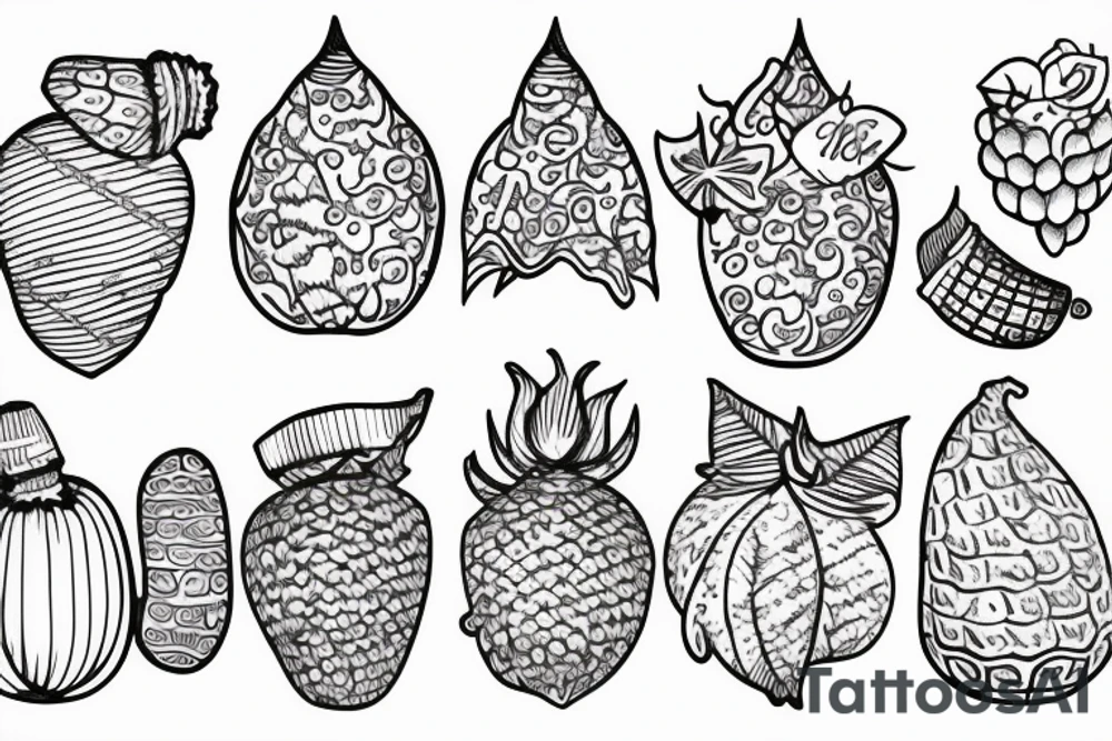 acorn tattoo idea