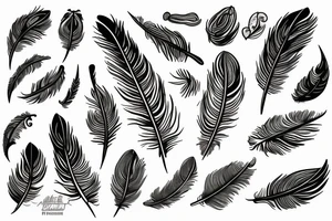 feather tattoo idea