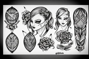arrow tattoo idea