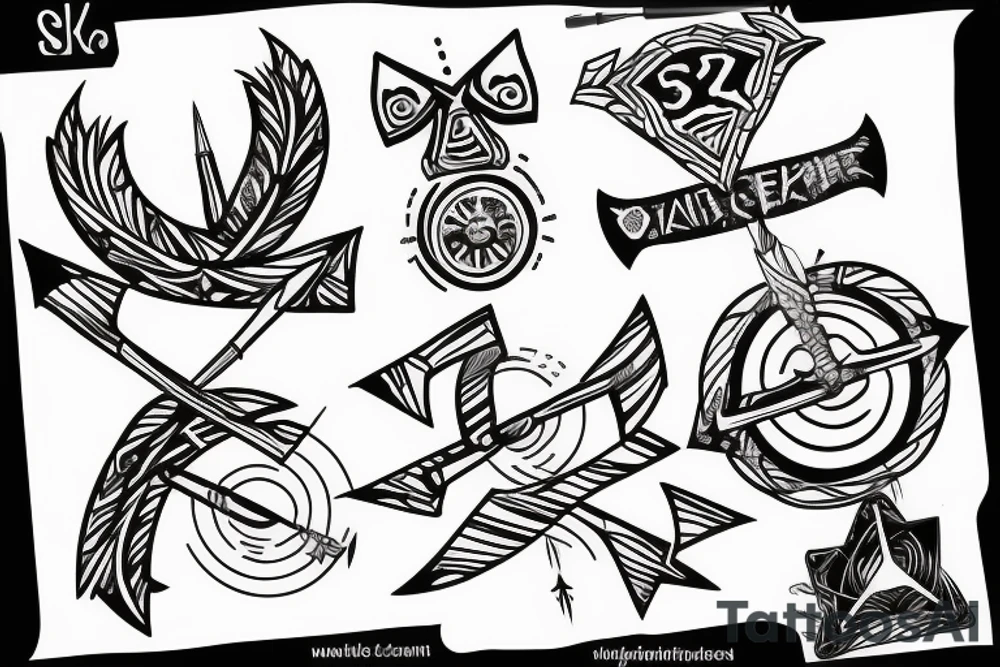 arrow tattoo idea