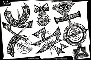 arrow tattoo idea