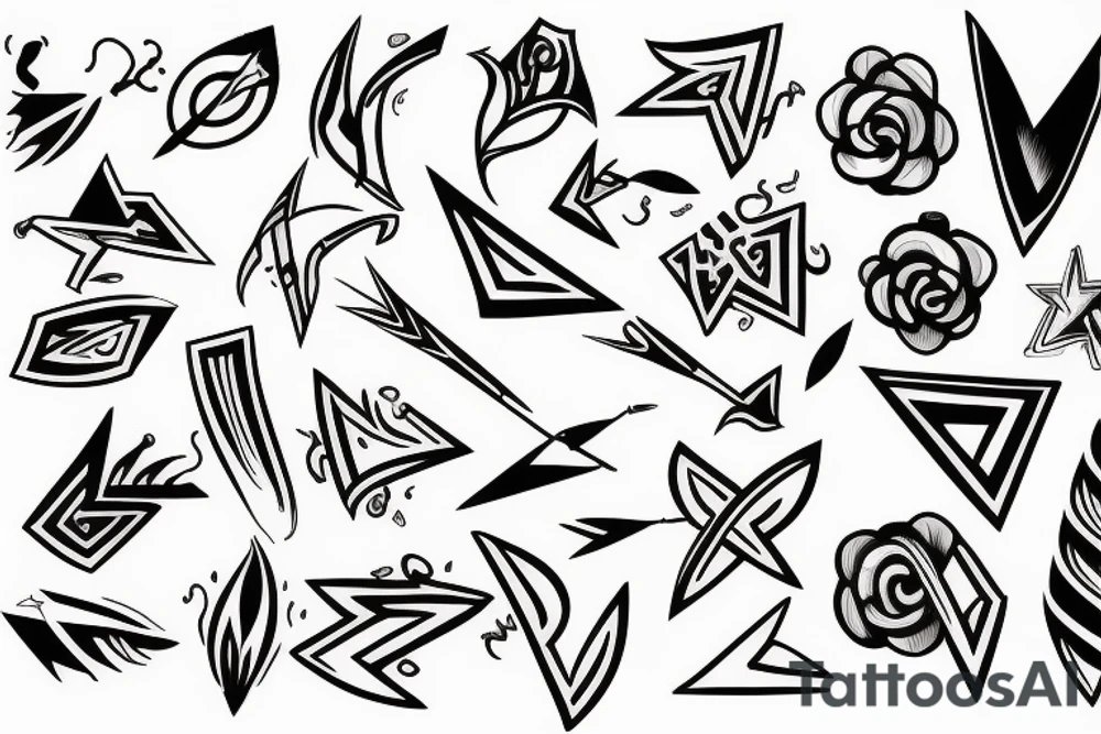 arrow tattoo idea