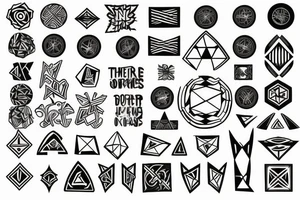 Three number nines tattoo idea