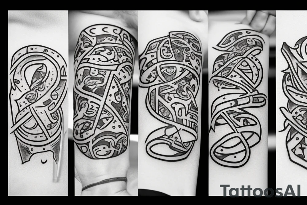 Three number nines tattoo idea