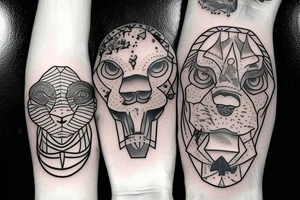 my sons names Leonel and Liam. tattoo idea