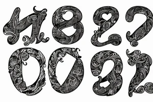 Leonel and Liam in cursive tattoo idea