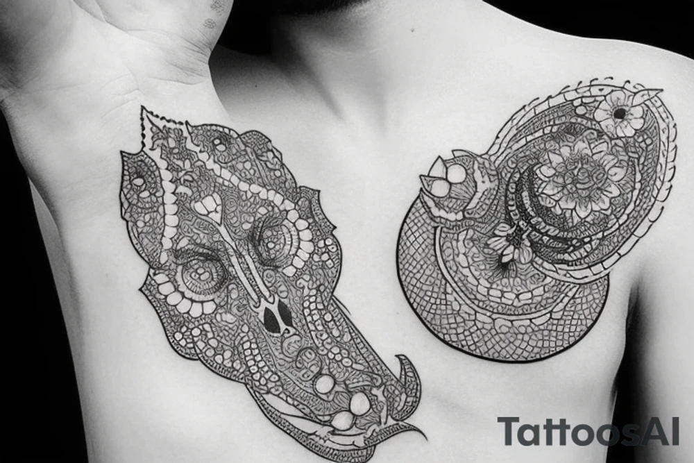 горящее перо tattoo idea
