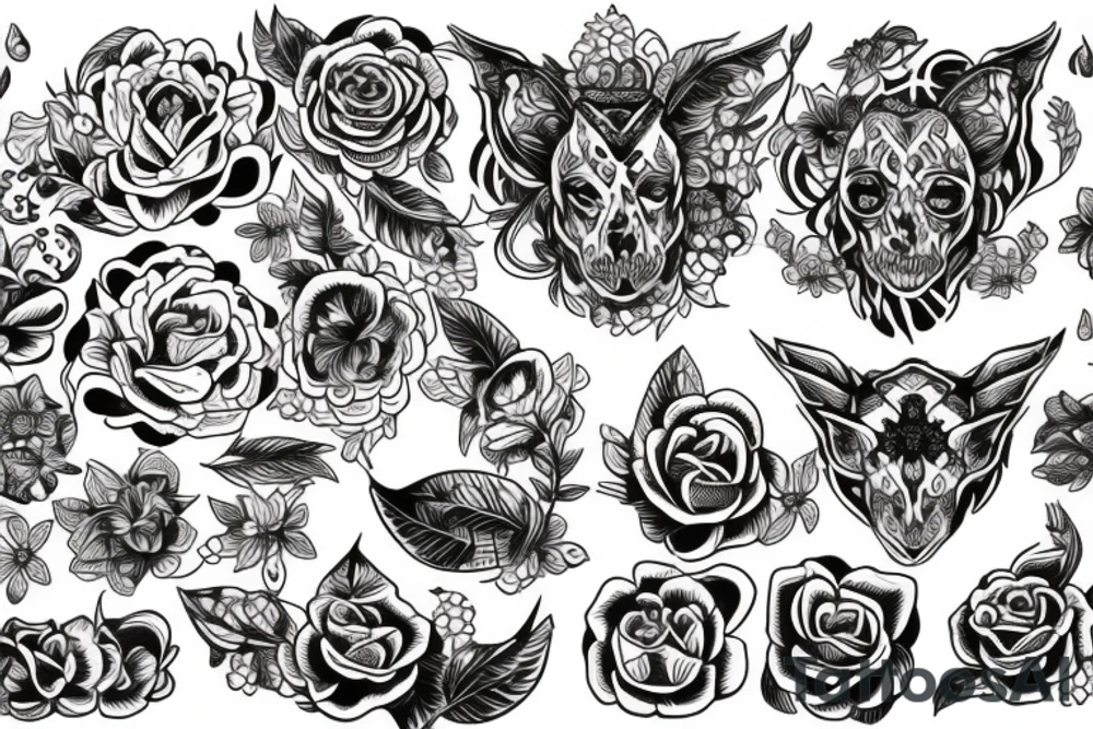 горящее перо tattoo idea