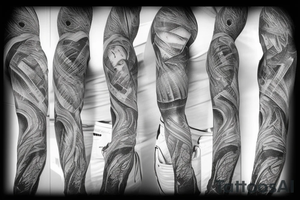 muscular man holding up the world with sun beams shining through tattoo idea