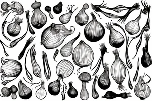 onion tattoo idea