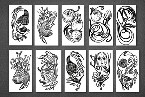 onion tattoo idea