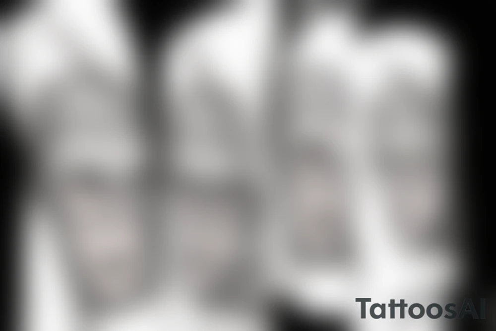 onion salesman with slits for eyes tattoo idea