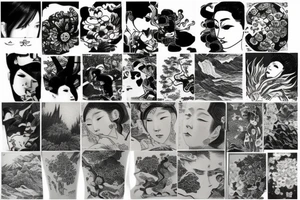 Japanese art tattoo tattoo idea