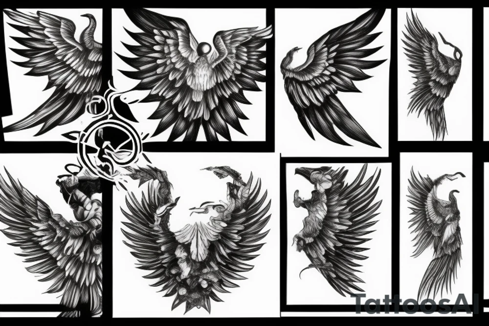 wings tattoo idea