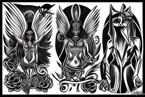 Anubis tattoo idea