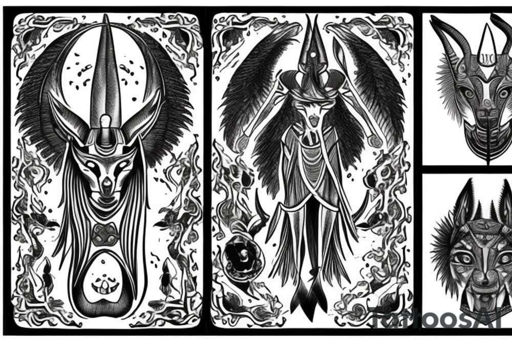 Anubis tattoo idea