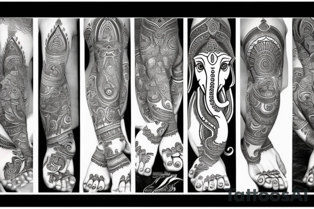 ganesha tattoo idea