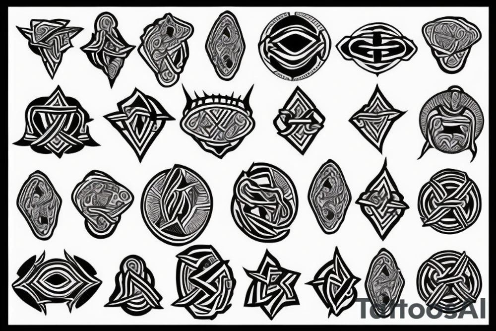 trinity knot tattoo idea