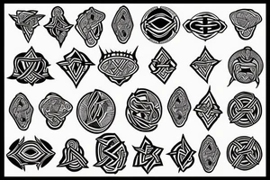 trinity knot tattoo idea