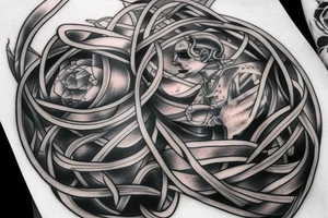 trinity knot tattoo idea
