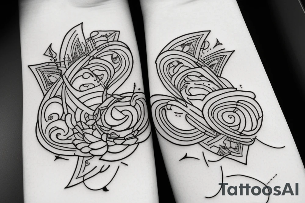 Whimsical tattoo idea