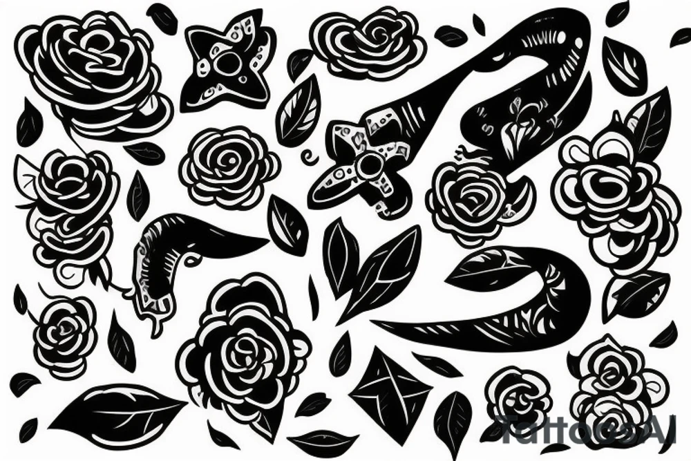 Whimsical tattoo idea
