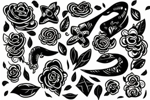Whimsical tattoo idea