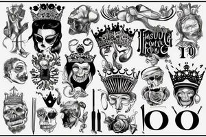 Absurdity is king. tattoo idea