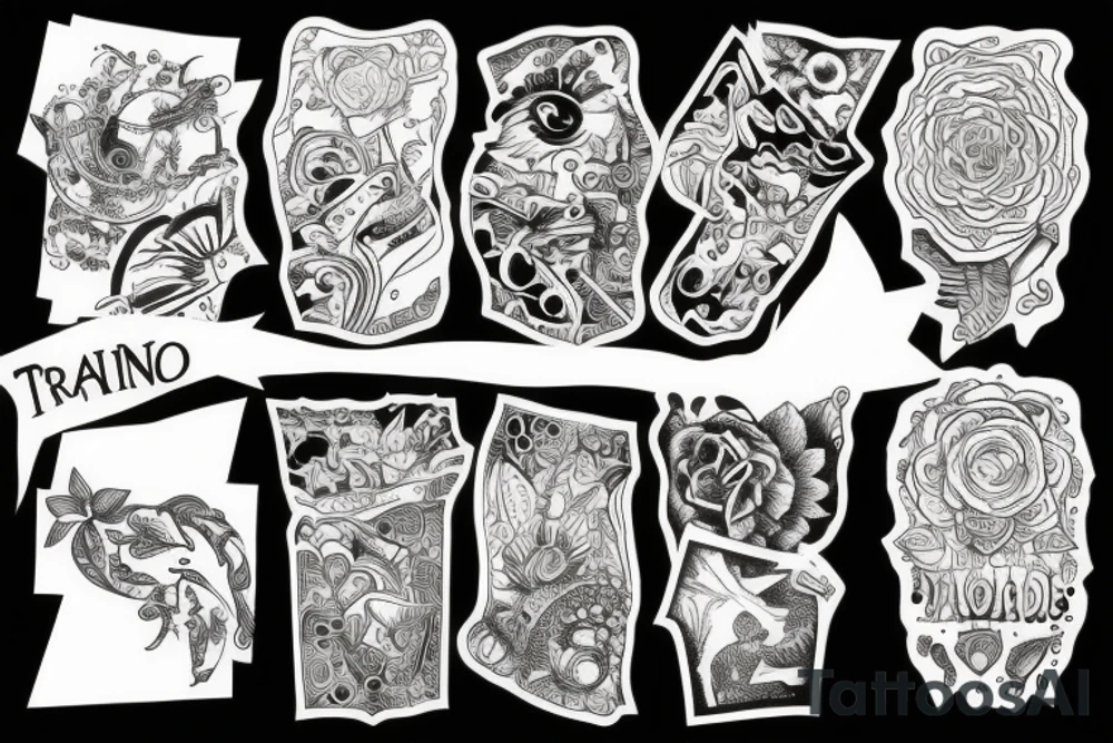 Traveling tattoo idea